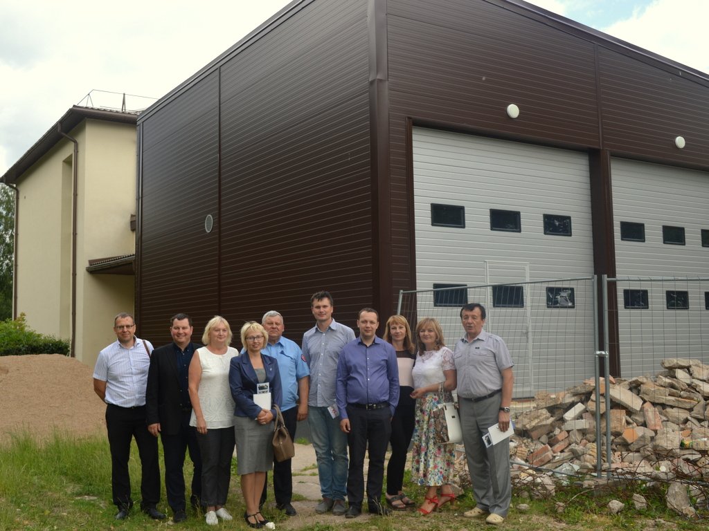 IŠVAŽIUOJAMASIS POSĖDIS UGNIAGESIŲ KOMANDOS STATYBVIETĖJE