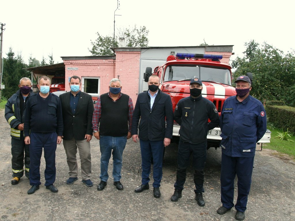 Dėmesys priešgaisrinės tarnybos materialinei būklei
