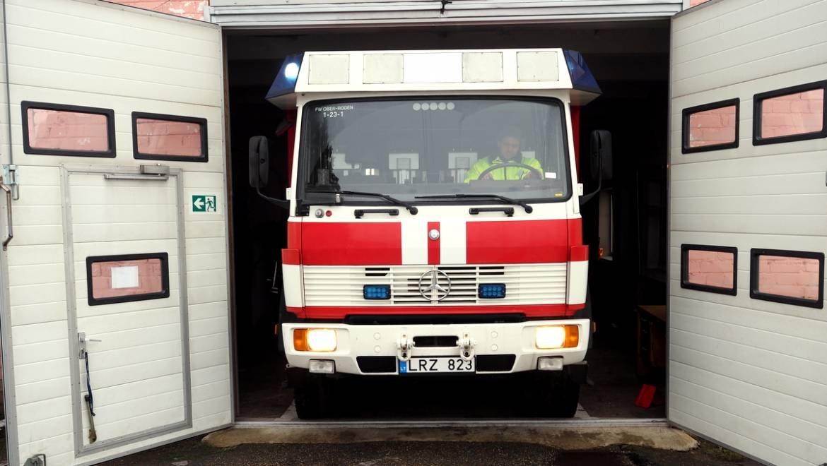 Modernizuojamas gaisrinių automobilių parkas