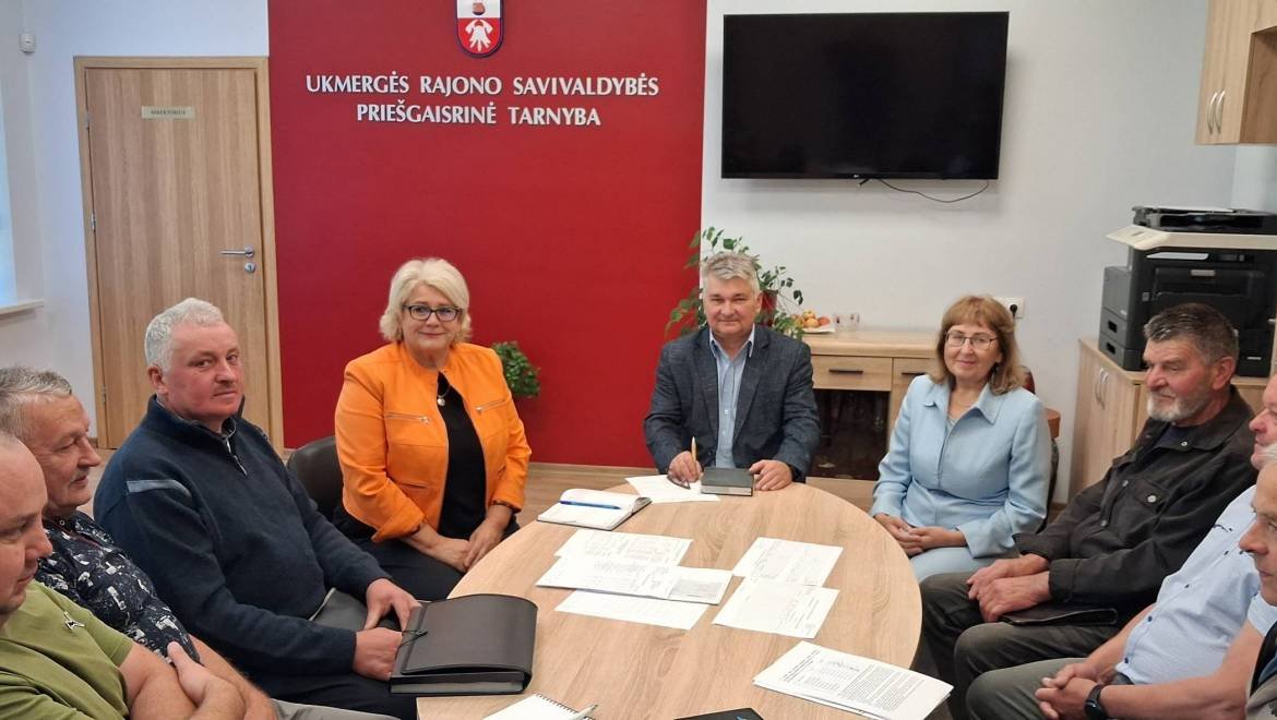 Rugsėjo 2 dieną įvyko pirmasis naujojo vadovo