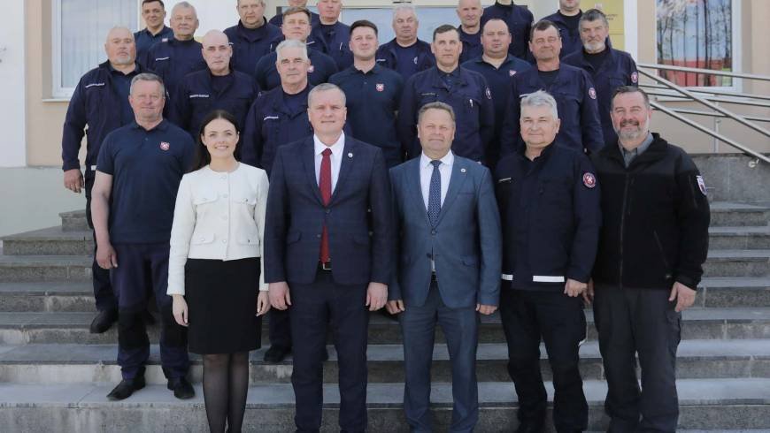 Tarnyboje paminėta profesinė šventė – Šv. Florijono diena